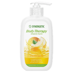 Жидкое мыло 250 мл "SYNERGETIC" Body Therapy, Спелая дыня 