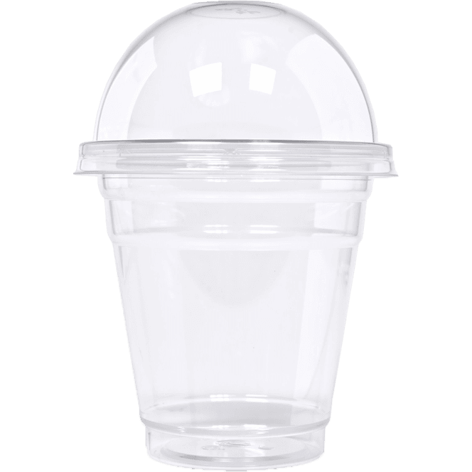 Стакан шейкер 300 мл + крышка купольная без отверст. КОМПЛЕКТ VG