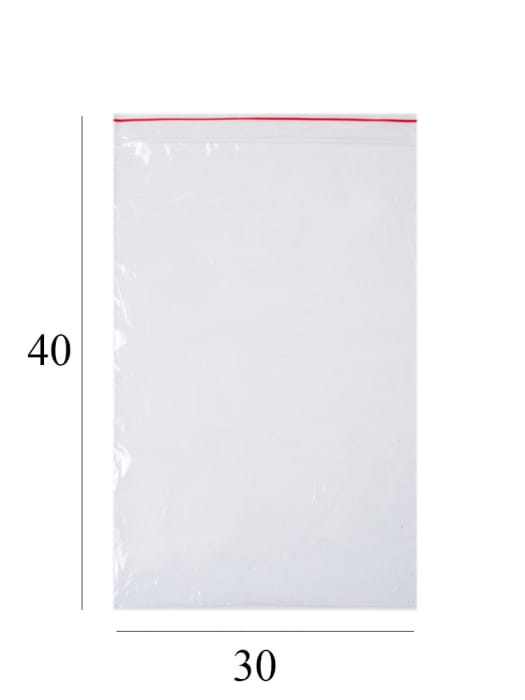 Грипперы 30*40 см Красная полоса 40 мкм AVIORA (100 шт.упак)