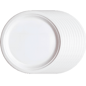 Тарелка бумажная D-210 мм БЕЛАЯ целлюлоза Био ЭкоПак Тарелка бумажная D-210 мм БЕЛАЯ целлюлоза Био ЭкоПак
