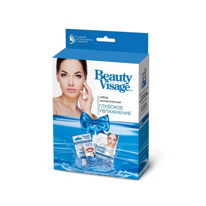 Подарочный набор "Beauty Visage" Глубокое увлажнение/маска для лица + бальзам для губ Подарочный набор "Beauty Visage" Глубокое увлажнение/маска для лица + бальзам для губ