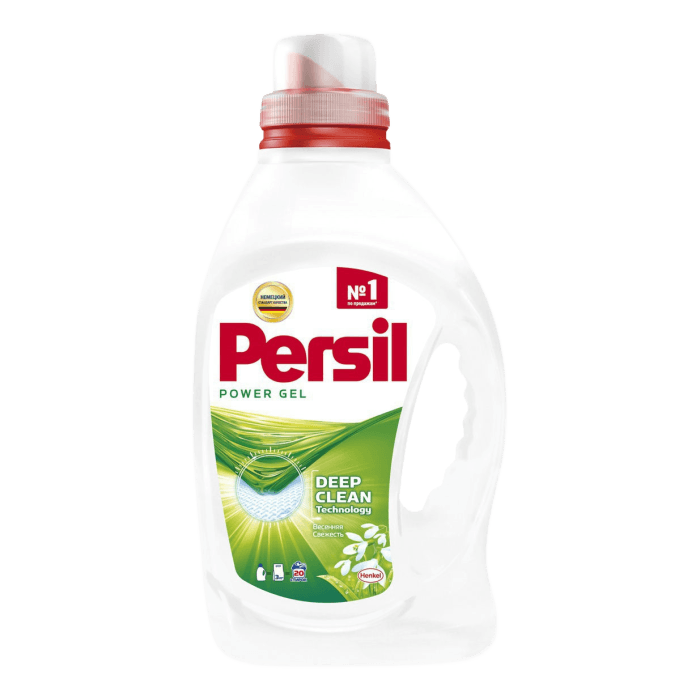 Гель для стирки белья 1,3 л "Persil", 20 стирок, Весенняя свежесть Гель для стирки белья 1,3 л "Persil", 20 стирок, Весенняя свежесть